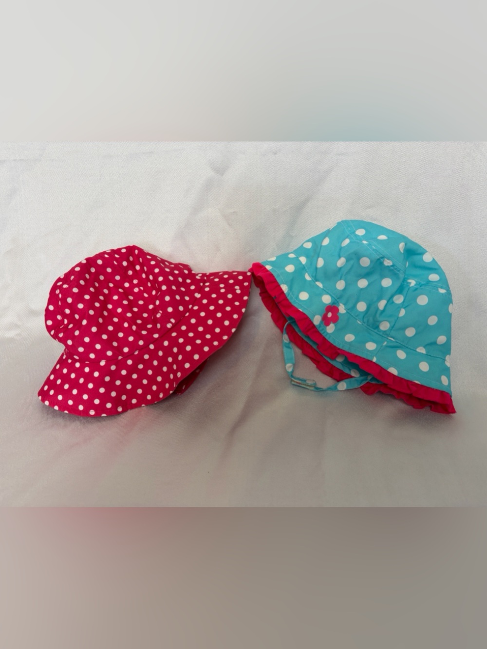 Circo Polka Dot Kids Hats in Turquoise & Pink